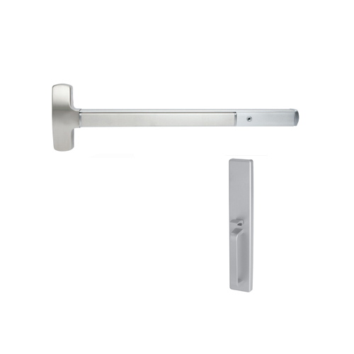 25-C-TP-BE 3' US32 CVR EXIT Bright Stainless Steel