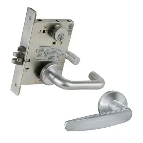 STOREROOM MORTISE LOCK US26 Bright Chrome