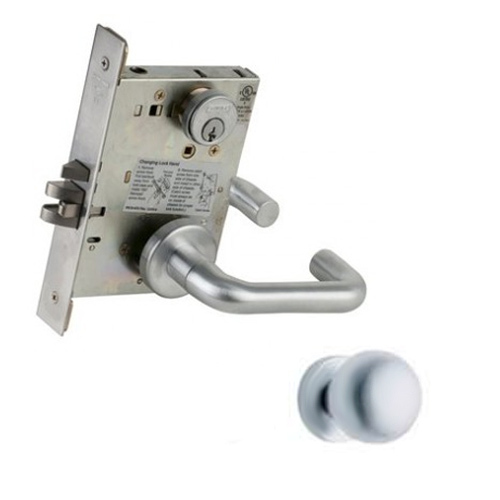 STOREROOM MORTISE LOCK US32D Satin Stainless Steel