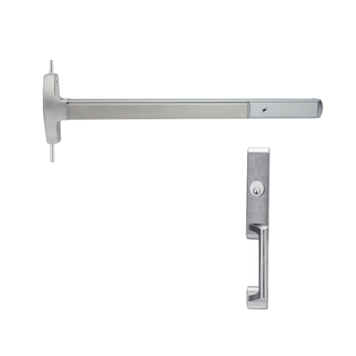 24-V-NL 3' US32D RHR SVR EXIT Satin Stainless Steel