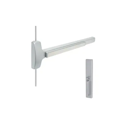 F-25-V-TP-BE 4' US32 SVR EXIT Bright Stainless Steel