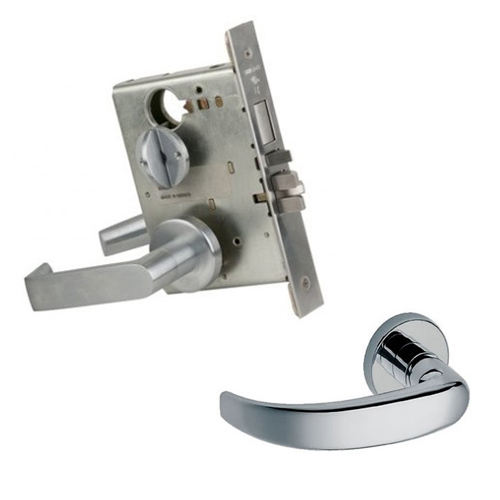 Schlage Lock L9456 17L 630 CORRIDOR LOCK w/DBOLT US32D