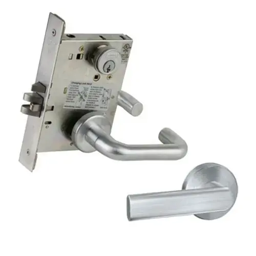 STOREROOM MORTISE LOCK US26D Satin Chrome