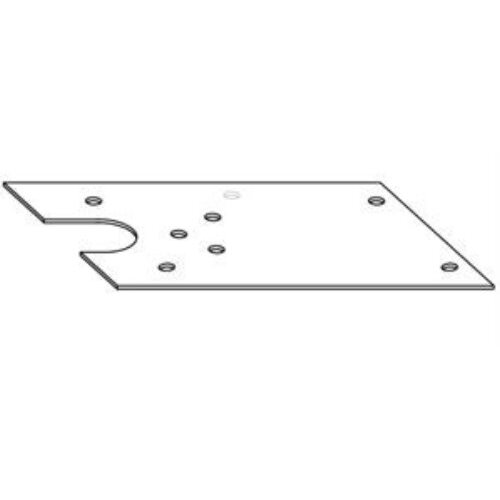 274750 RH 626, 27S FLOOR PLATE Satin Chrome