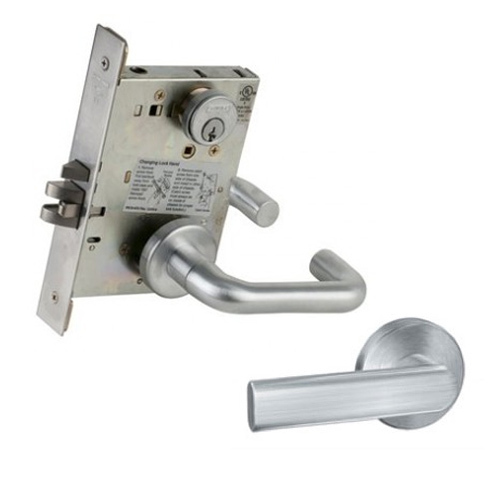 CLASSROOM MORTISE LOCK US26 Bright Chrome