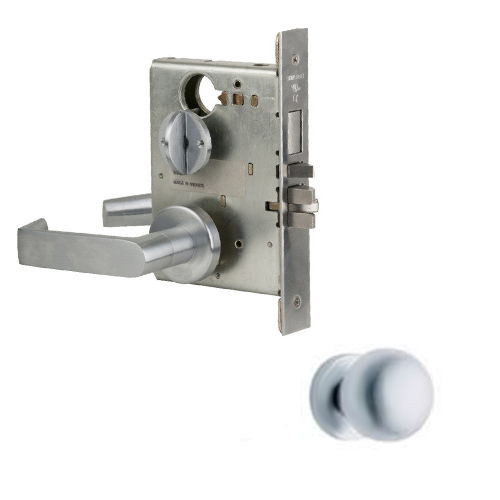 DORM/BEDRM LOCK w/DB US10 Satin Bronze