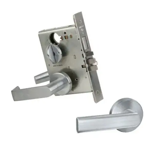 CORRIDOR LOCK w/DBOLT US26D Satin Chrome