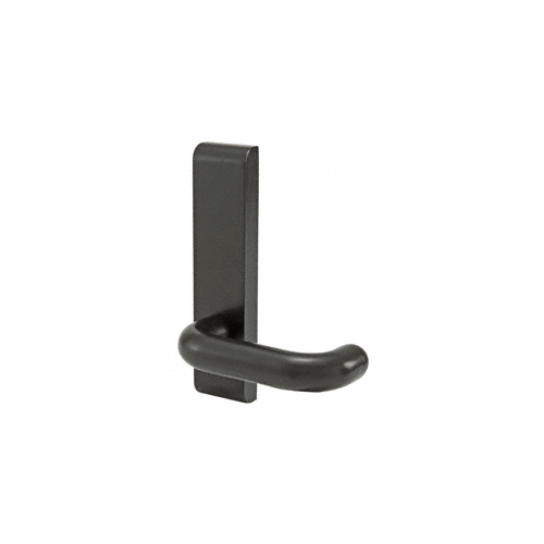 8500 Dummy Lever Trim For Narrow Stile with Inactive Round Lever Dark Bronze Finish