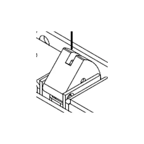 CVR TOP LATCH CASE RHR