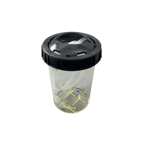 Series 2.0 MIDI High Output Pressure Hard Cup, 400 mL, Use With: 16587 HGP Spray Gun System