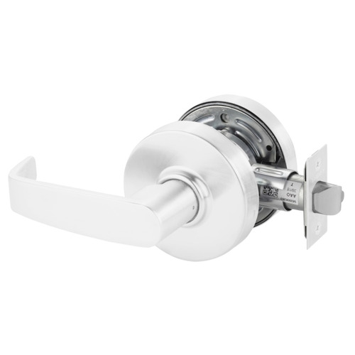 7U94-2 LL WSP Cylindrical Lock White Suede