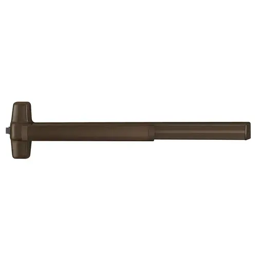 Von Duprin Exit Device Dark Bronze Anodized Aluminum