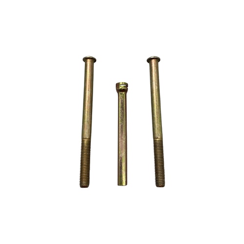 Kwikset 81691-3 Deadbolt Thick Door Pack, Bright Polished Brass