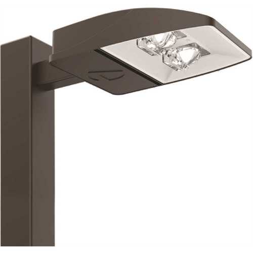 Contractor Select 400- Watt Equivalent Integrated LED Dark Bronze Weather Resistant Area Light, 4000K