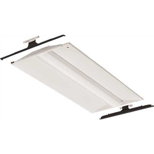 32-Watt White Integrated LED Troffer Color/Finish Family