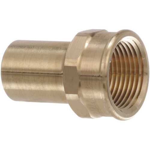 ProPress 3/4 in. FTG x FPT Zero-Lead Bronze Street Adapter