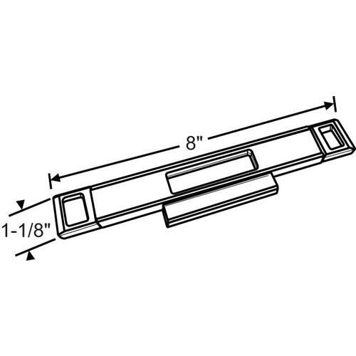 WHITE INTER-LOCK LATCH SYSTEM FOR 16-747