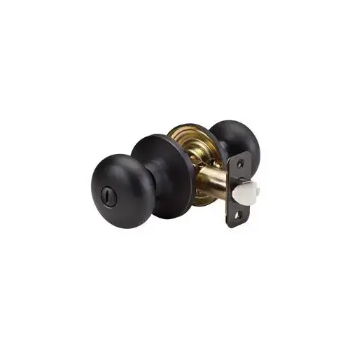 BC0312P Grade 3 Privacy Biscuit Knob, Aged Bronze