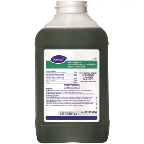 DIVERSEY 101105268 2.5 l Wide Range II Disinfectant - pack of 2