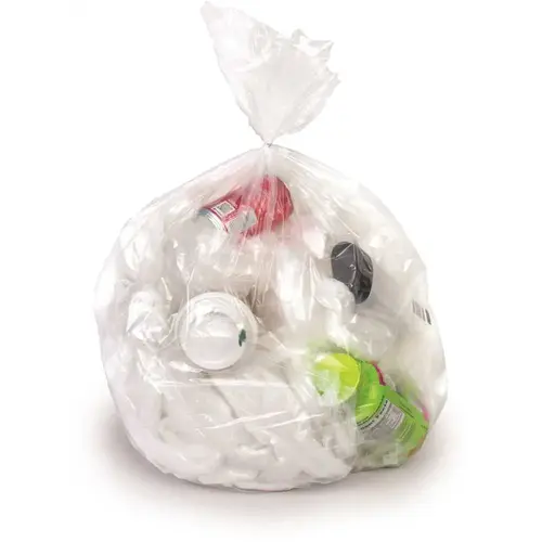 Trash bag Clear - pack of 100