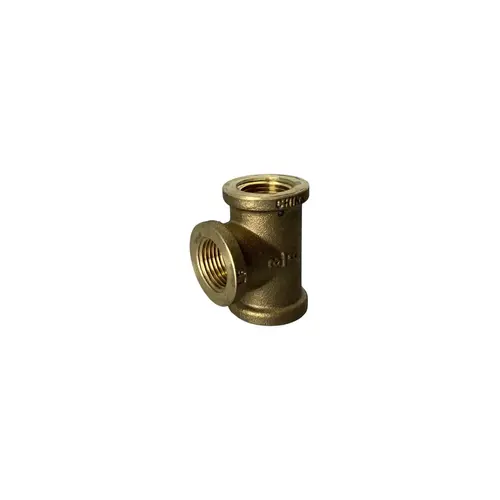 Plain brass screwed fitting Lead free