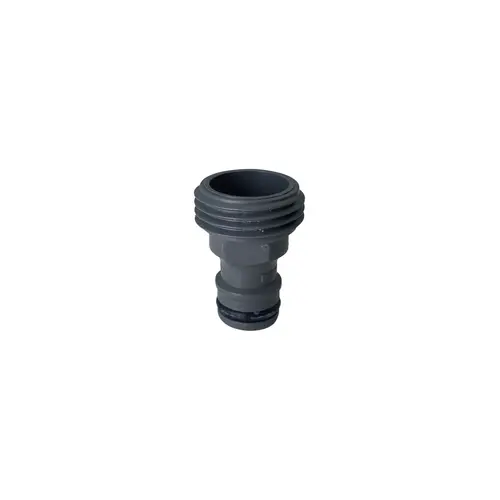 Hose Accessory Connector 5/8 & 1/2" Nylon/ABS Threaded Male