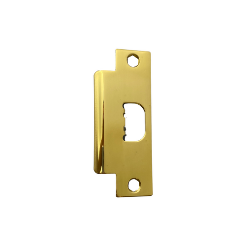 4-7/8" Height Pro Series Commerical Strike Plate Polished Brass