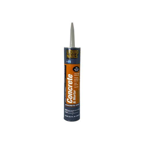 Liquid Nails CR-805 Tough Repair 10.3 oz. Gray Interior and Exterior Concrete and Mortar Repair Adhesive