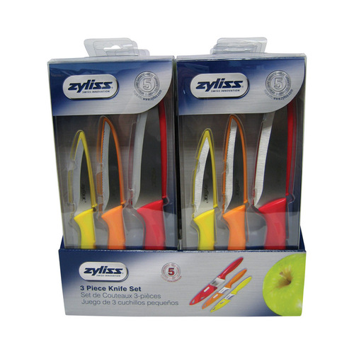 Zyliss E920050U Knife Set, 3-Pc.