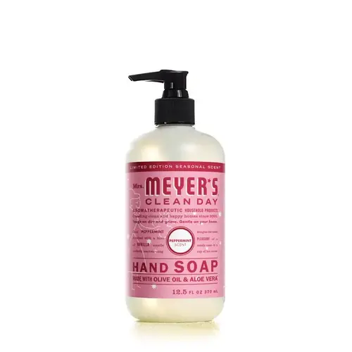 Liquid Hand Soap, Holiday Peppermint Scent, 12.5-oz.