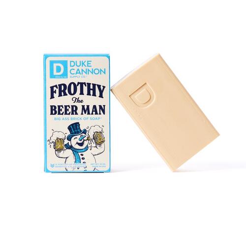 Soap Bar Frothy the Beer Man Woodsy/Sandalwood Scent 10 oz