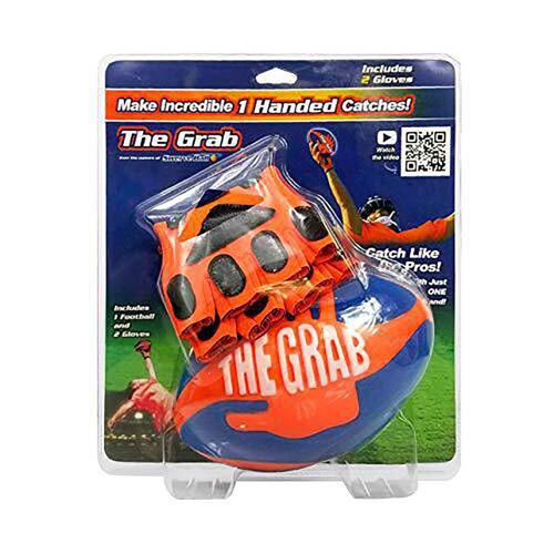 The Grab THEGRAB2GL Glove and Football Sports Blue/Orange