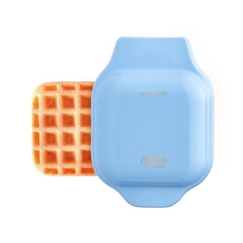 Waffle Maker 1 waffle Blue Plastic Blue