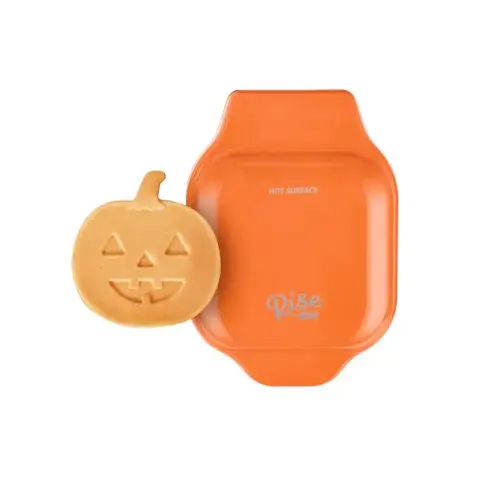 Rise by Dash RMWP001GBOP06 Waffle Maker Jack-O-Lantern 1 waffle Orange Plastic Orange