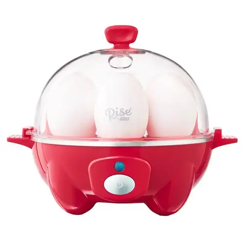 Egg Cooker Red Red