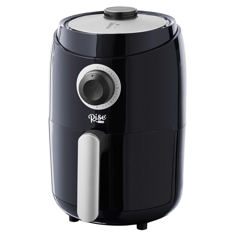 Rise by Dash RCAF160GBBK02 Tasti-Crisp Air Fryer, 2.6 Qt. Black