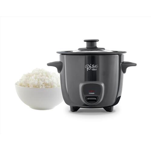 Rise by Dash RRCM100GBBK04 Rice Cooker Black 2 cups Black