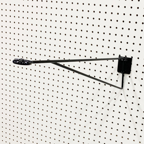 Ace ACECSH19 Pegboard Strip Hanger 19" L Black Accessory Metal Black