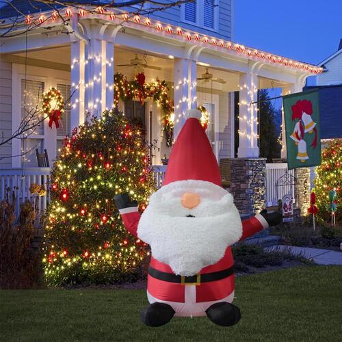 Celebrations MY-22G621 Inflatable 5 ft. Santa Gnome