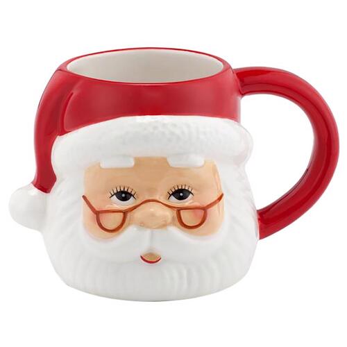 Mr. Christmas 85061AC Indoor Christmas Decor Red/White Santa Red/White