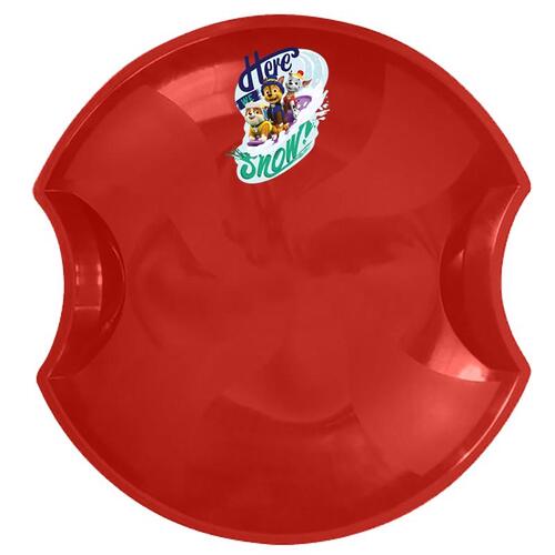 Midwest Quality Gloves PW50K Saucer Sled Paw Patrol Plastic 24" Red