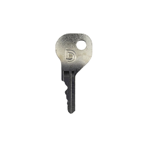 D&D Technologies MKEYDUPML 62462 Replacement Key For Gate Lock With Safety Tag