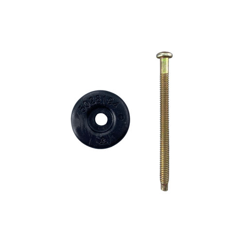 Contemporary Screw and Washer for Thick Doors