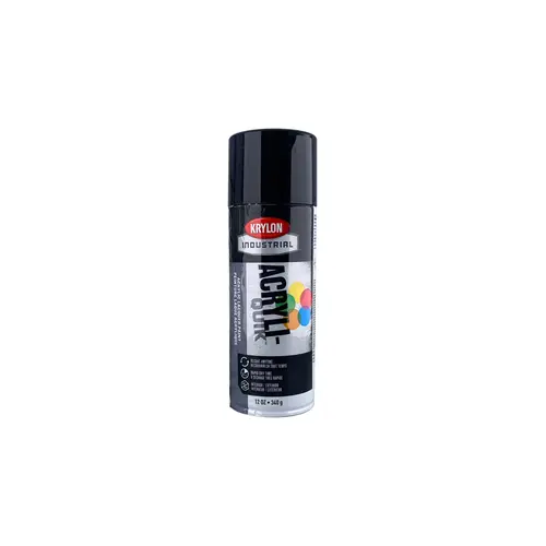 KRYLON KP1601 Glossy Black Spray Paint