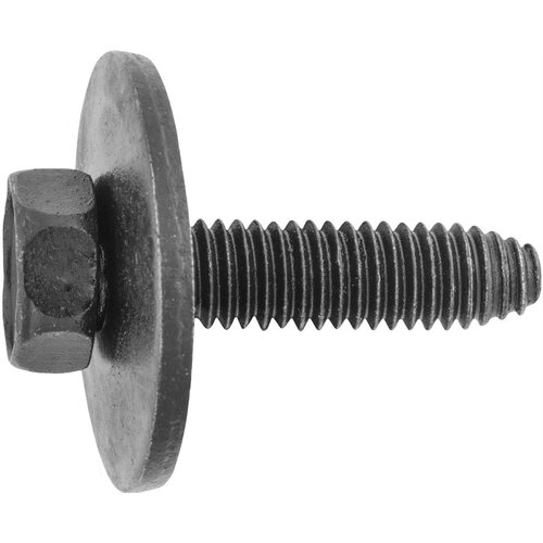 12066 Hex Head Sems CA Point Body Bolt, M6 x 1 mm x 24 mm L x 10 mm Across Flats, Phosphate