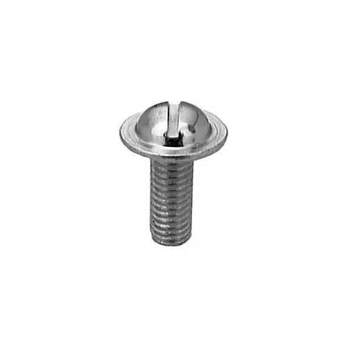 AUVECO PAK LIC.PLATE SCREW,M6-1.10 X16MM,SLOTTED RD. HD,ZINC