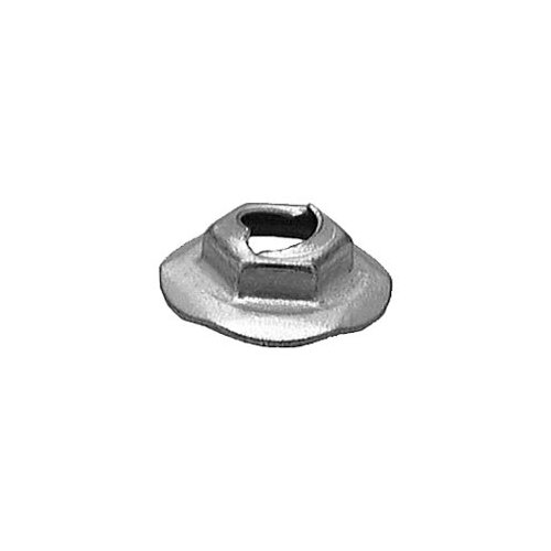 AUVECO PAK THREAD CUTTING NUTS, 8MM STUD SIZE Zinc