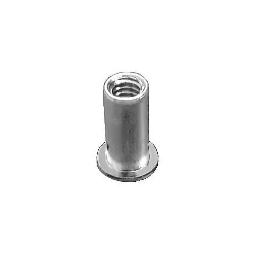 LARGE FLANGE 1/4-20 STEEL NUTSERT Zinc - pack of 25