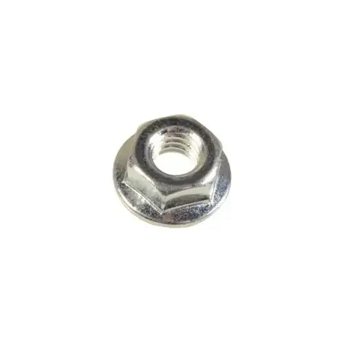 SPIN LOCK NUT W/SERRATION. M6-1.0 14MM OD Zinc