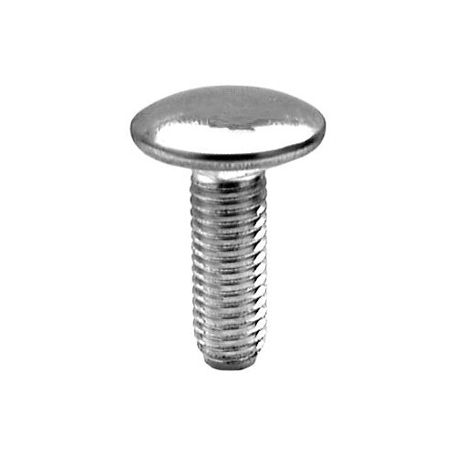 BUMPER BOLT M8-1.25 X 25MM W/STAINLESS CAP PAN HD Zinc